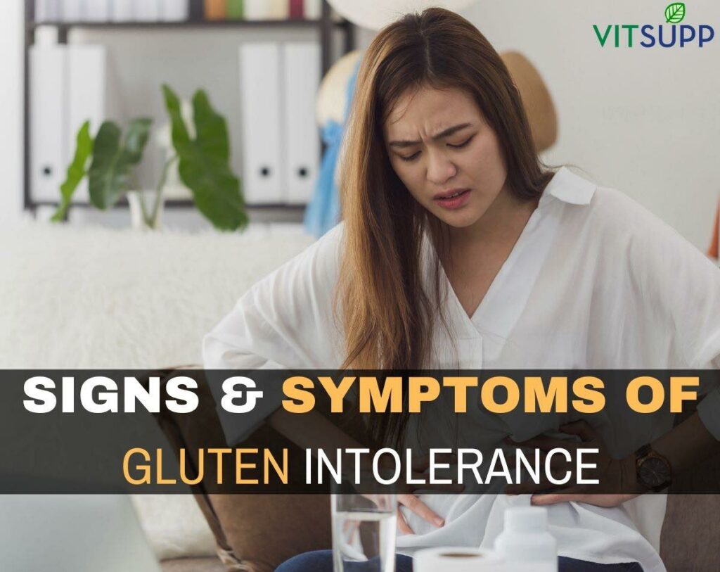 SIGNS & SYMPTOMS OF GLUTEN INTOLERANCE