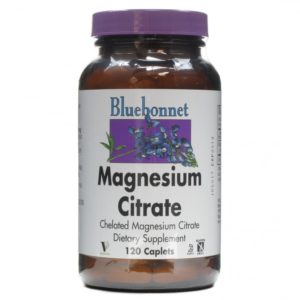 Bluebonnet Magnesium Citrate to counter White Sugar Caused Nutritional deficiency