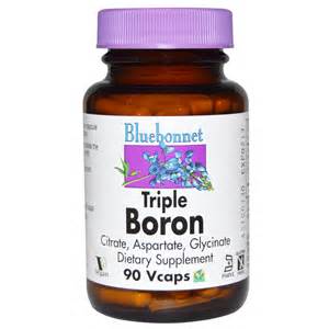 Bluebonnet Triple Boron Supplement to counter White sugar caused Nutritional Deficiency