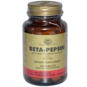 Solgar Beta Pepsin Supplement to Counter White Sugar caused Nutritional deficiency