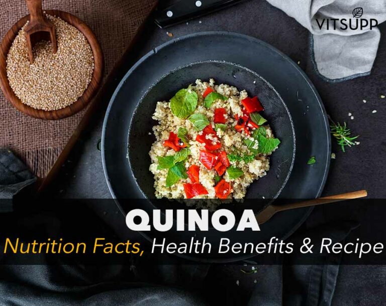Quinoa Nutrition Facts, Health Benefits & Recipe VitSuppQuinoa