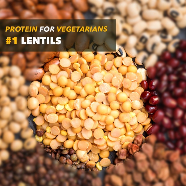 Lentils - high protein foods veg indian