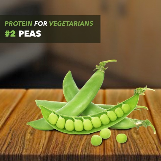 Peas natural high protein foods