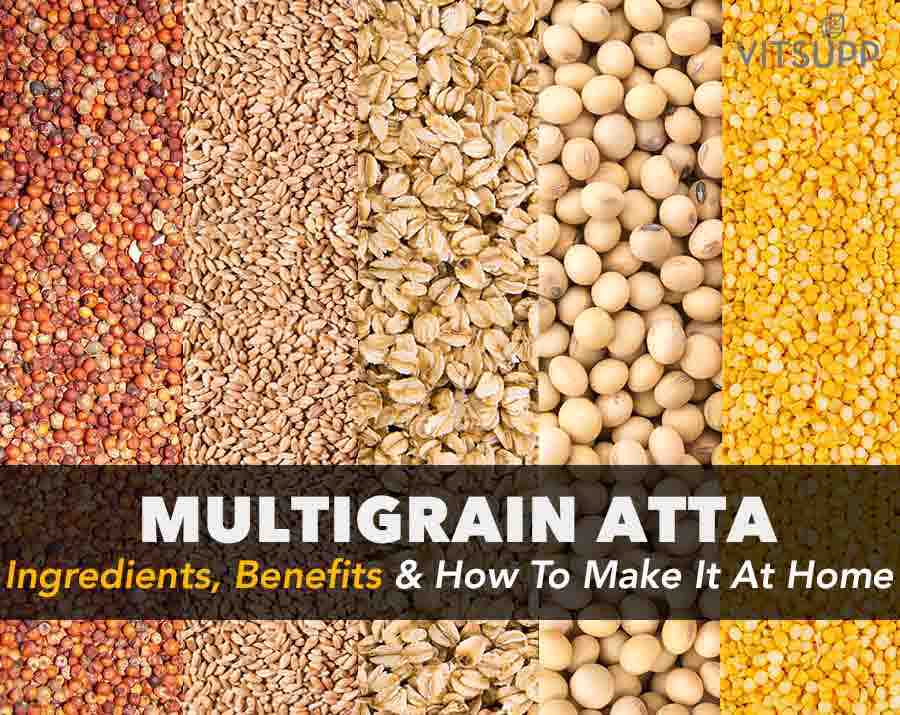 multigrain atta ingredients in hindi