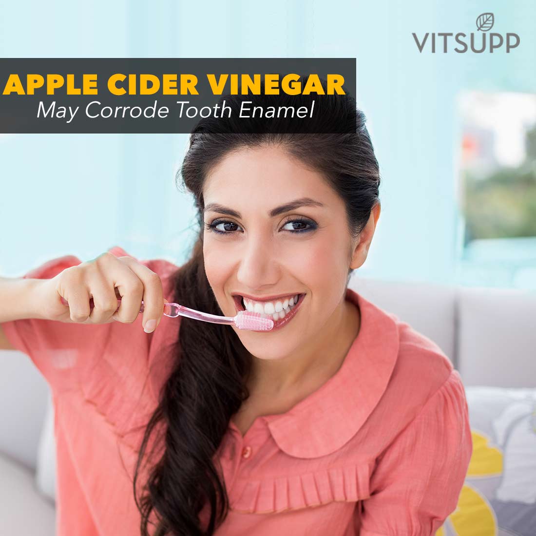 apple cider vinegar benefits and side effects on Tooth