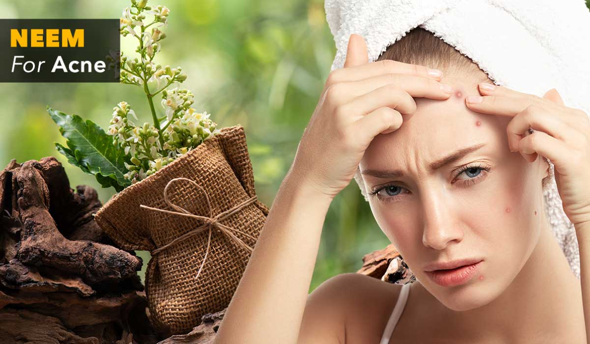 how to apply neem oil on face