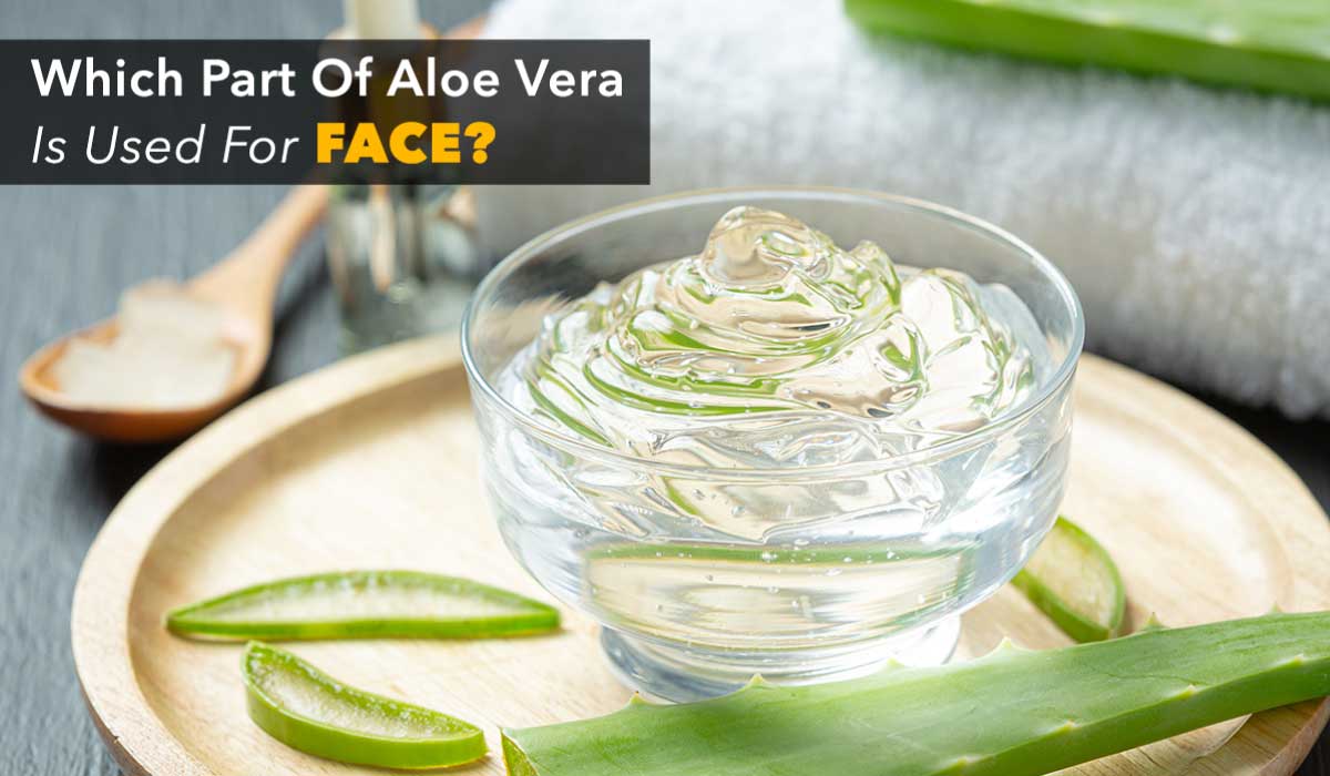 what is the use of aloe vera gel for face