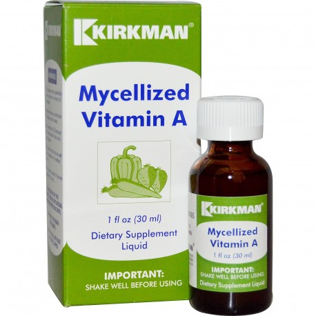 Best Vitamin A in Buffered of Mycellised form for maximum absorption and gentle effect on stomach