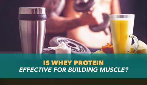 Is whey protein effective for building muscle
