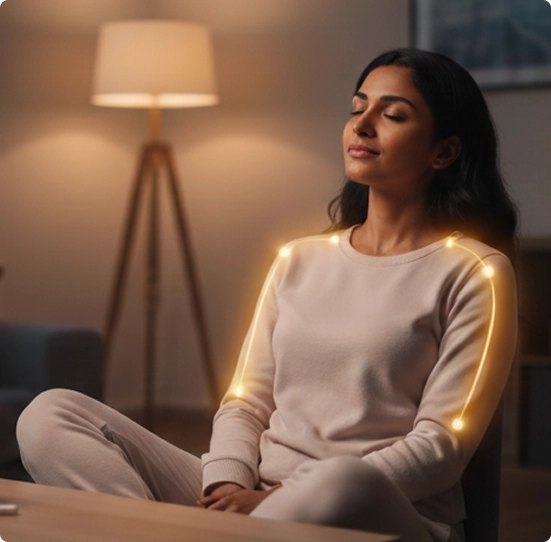 Vegan magnesium bisglycinate supplement for Stress