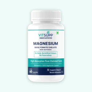 Buy Vegan Best Magnesium Bisglycinate Capsules in India