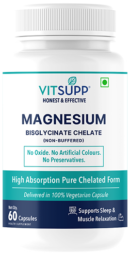 Buy Vitsupp Magnesium Bisglycinate Capsules Online