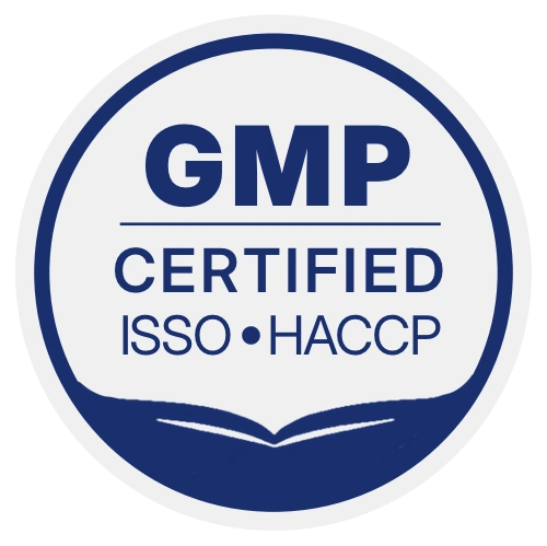 GMP certified manufacturing facility icon