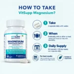 How to take VitSupp Magnesium Bisglycinate Chelate