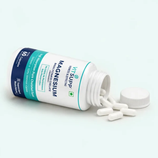 Order Vegan Vitsupp Magnesium Bisglycinate Capsules Online