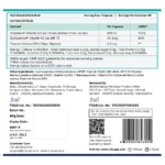 Vitamin D3 K2 Ingredients Label