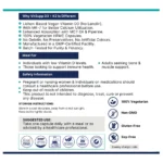 Vitamin D3 K2 Ingredients Label