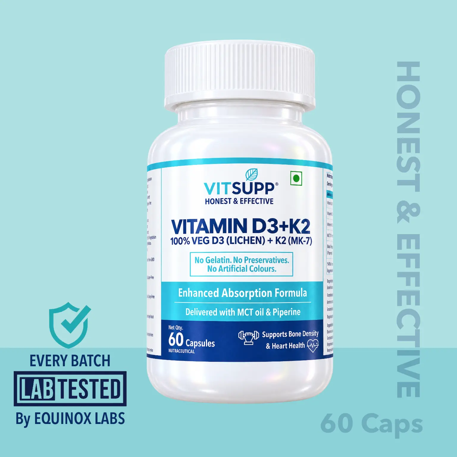 Vitamin D3 + K2 (MK-7)