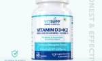 VitSupp Vitamin D3 + K2 (MK-7) (Pure Vegetarian)