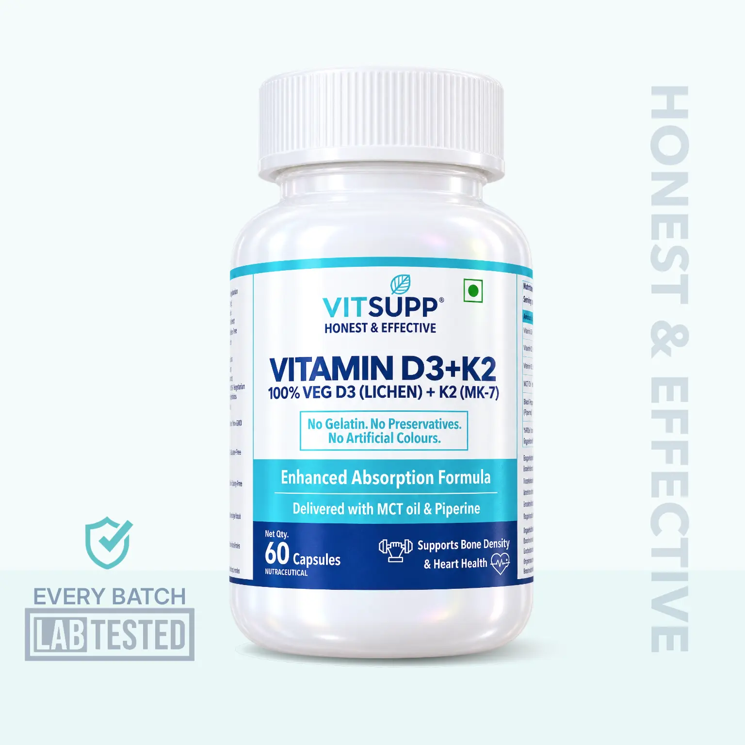 Vitamin D3 + K2 (MK-7)