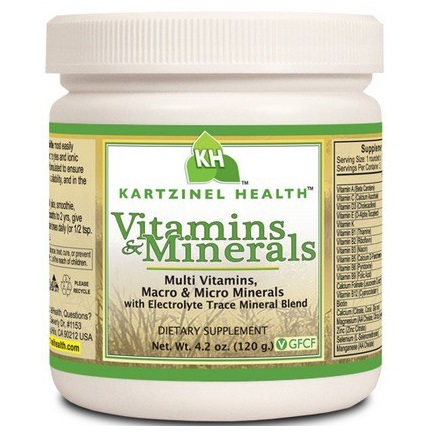 Iron and Copper Free Multi Vitamin and Multi Mineral formula for kids