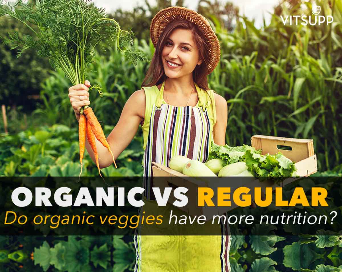 organic vs non organic fruits and vegetables