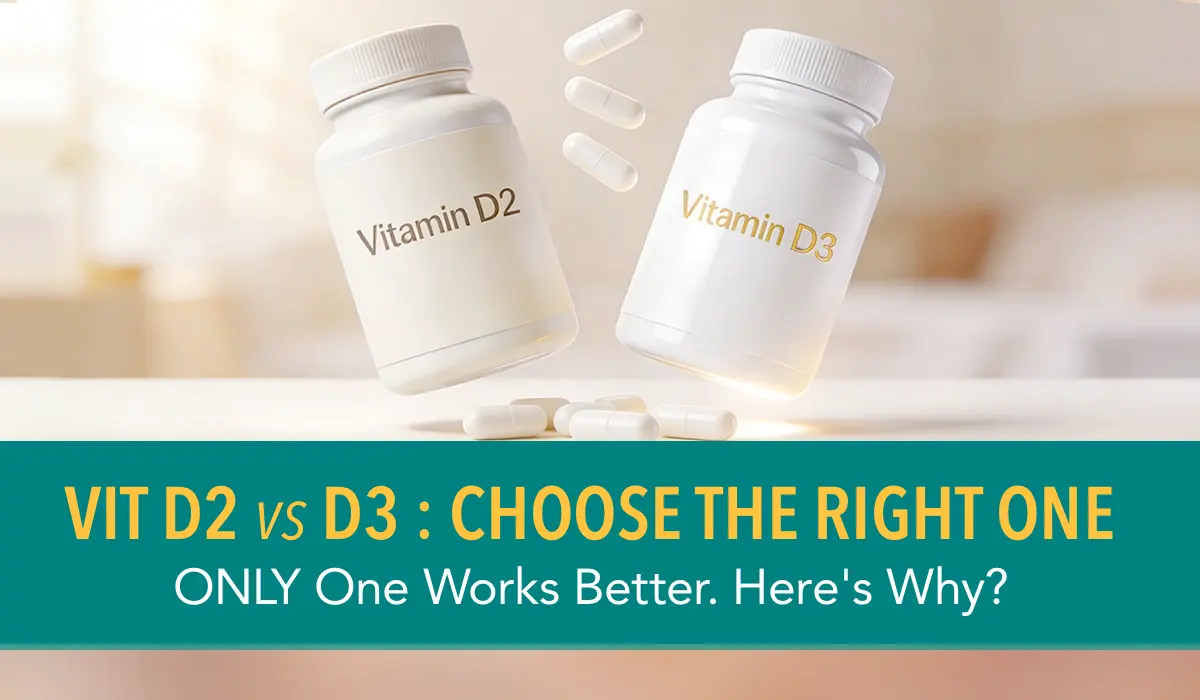 Are You Taking the Wrong Vitamin D? Differences Between D2 and D3 You Need to Know