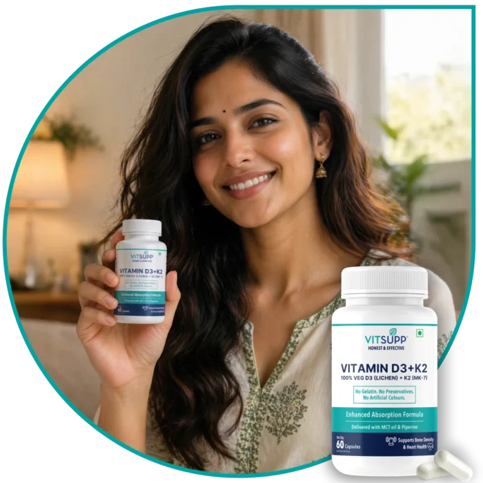 Benefits Of Taking Vitsupp D3+K2 capsules