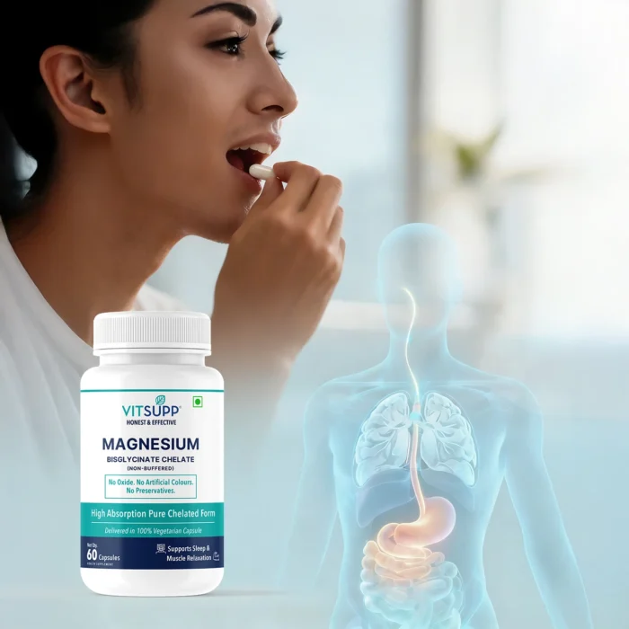 Buy Vitsupp Magnesium Bisglycinate Capsules Today