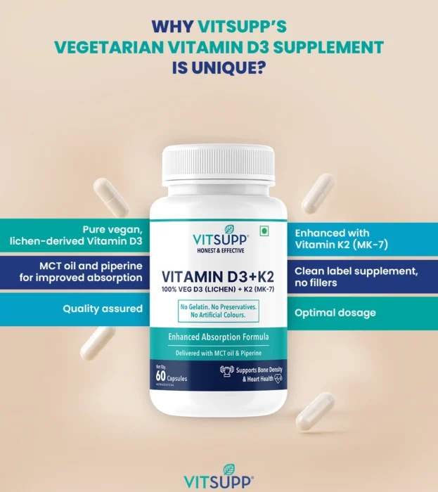 Why VitSupp’s Vegetarian Vitamin D3 Supplement Stands Apart