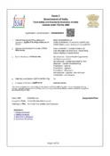 FSSAI Cert - Bliss Lifesciences LLP - Page1