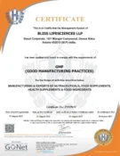 GMP - Bliss Lifesciences LLP