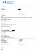 USFDA Registration - Bliss Lifesciences LLP - page1