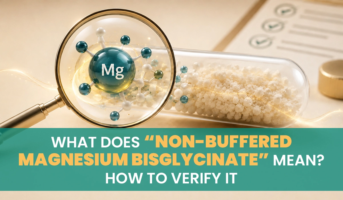 What is non-buffered magnesium bisglycinate