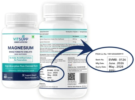 Find your batch number magnesium